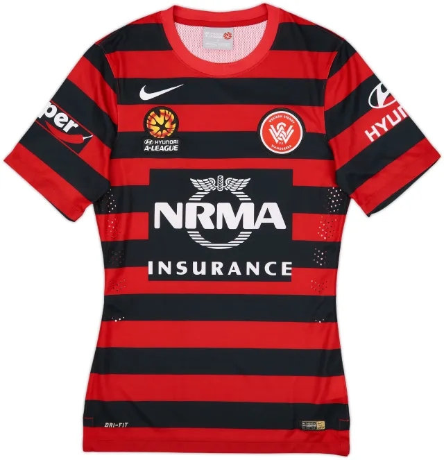 2014-15 Western Sydney Wanderers Authentic Home Shirt - 9/10 - (S)