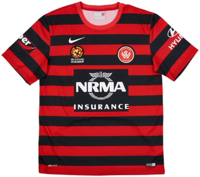 2014-15 Western Sydney Wanderers Home Shirt - 9/10 - (L)