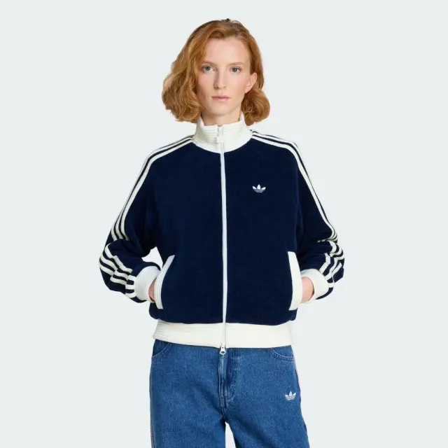adidas ADIDAS ORIGINALS VELOUR KNIT TRACK TOP