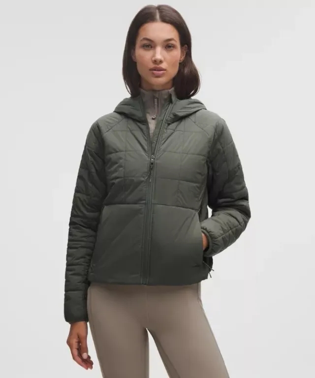 lululemon – Women's Route Ready Lightweight Insulated Jacket – Color Green – Size Large