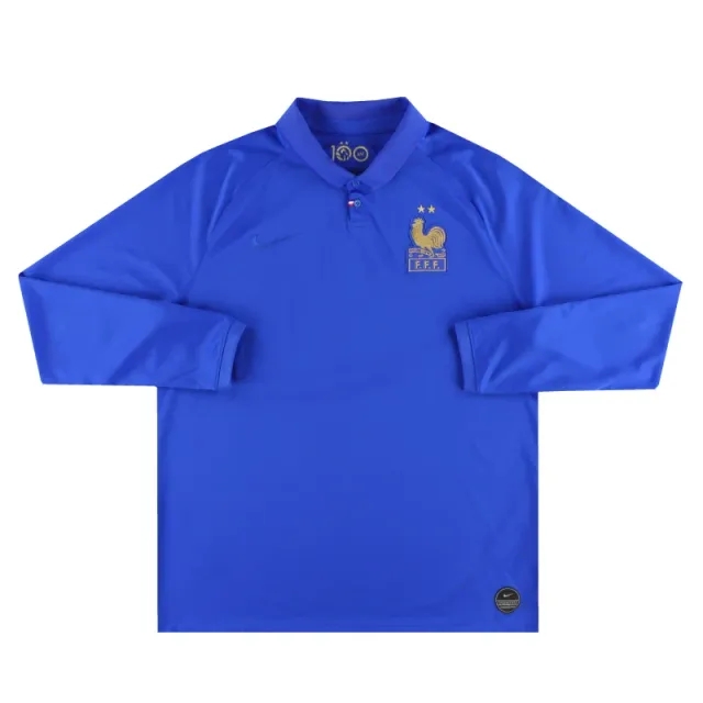 2019 France Nike Centenary Home Shirt XL - France / Excellent 