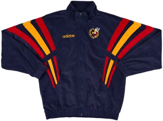 1996-98 Spain adidas Track Jacket - 8/10 - (M/L)