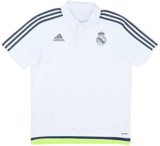 2015-16 Real Madrid adidas Polo Shirt - 6/10 - (M)