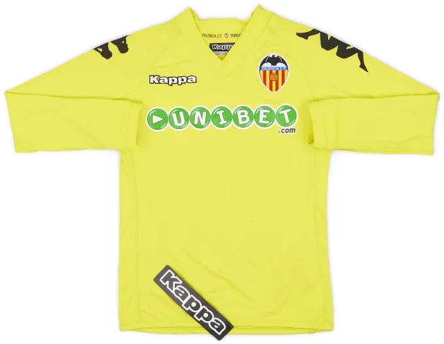 Kappa Valencia Boys LS Goalkeeper Home Shirt 2010/11