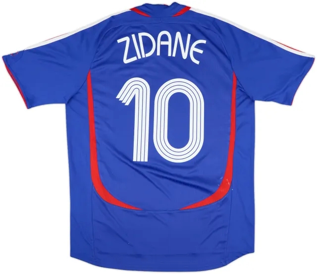 adidas France Mens SS Home Shirt 2006