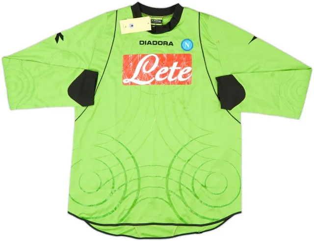 Diadora Napoli Mens LS Goalkeeper Home Shirt 2008/09