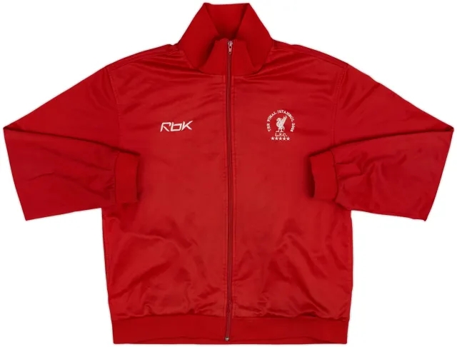 2005 Liverpool Reebok The Final Istanbul Track Jacket - 8/10 - (XL)