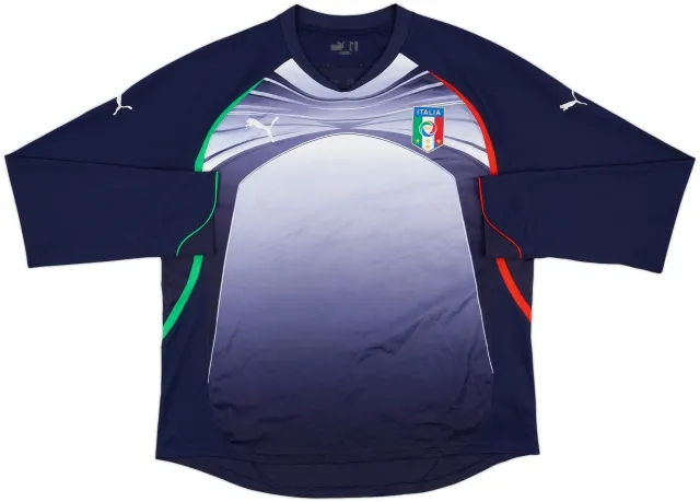 Puma Italy Mens LS Home Shirt 2010