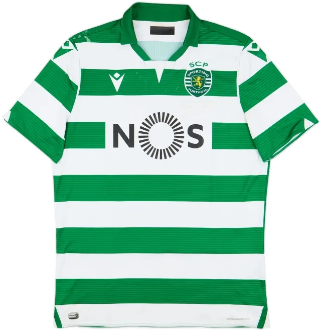 2019-20 Sporting CP Home Shirt - 3/10 - (L)