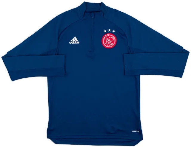 2020-21 Ajax adidas 1/4 Zip Training Top - 8/10 - (M)