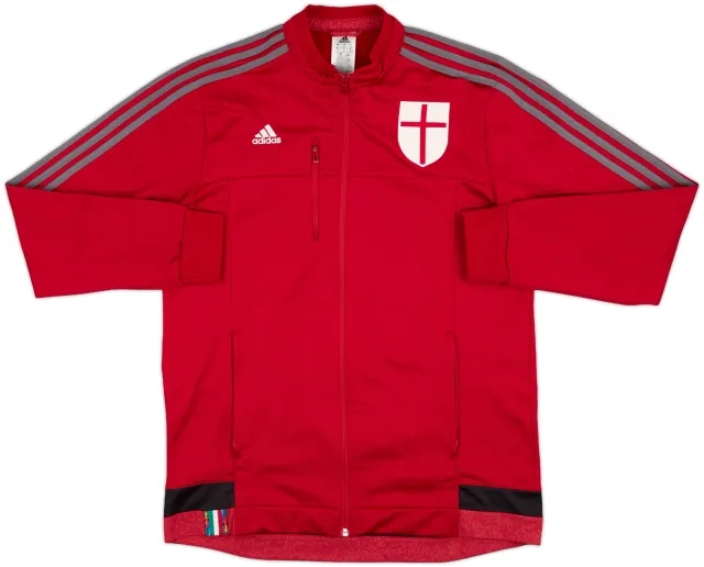 2015-16 AC Milan adidas Track Jacket - 8/10 - (L)