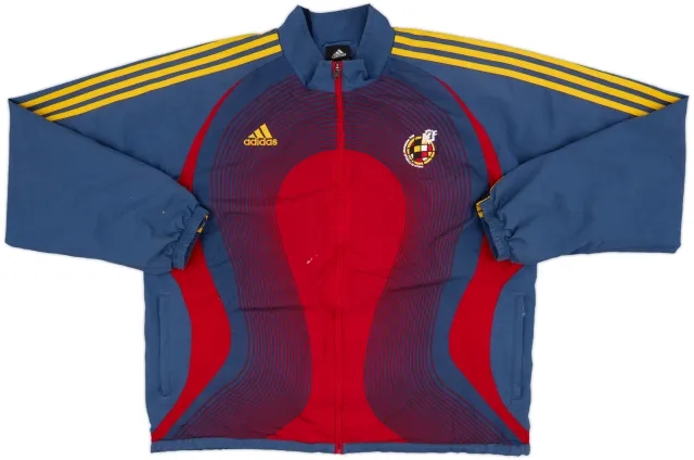 2006-07 Spain adidas Track Jacket - 7/10 - (XL/XXL)