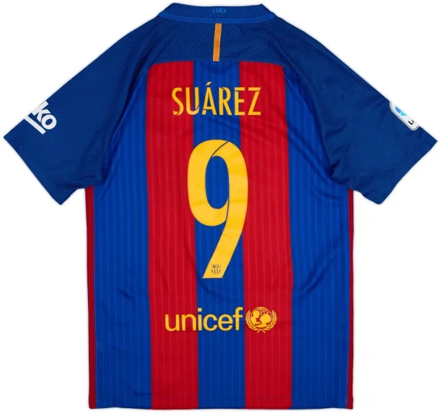 Nike Barcelona Mens SS Home Shirt 2016/17