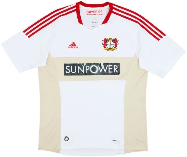adidas Bayer Leverkusen Mens SS Away Shirt 2011/12