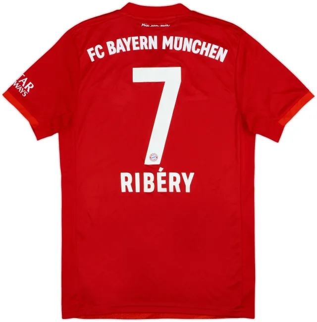 2019-20 Bayern Munich Home Shirt Ribery #7 - 9/10 - (S)
