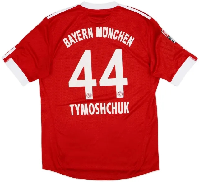2009-10 Bayern Munich Home Shirt Tymoshchuk #44 - 7/10 - (L)