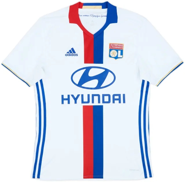 adidas Lyon Mens SS Home Shirt 2016/17