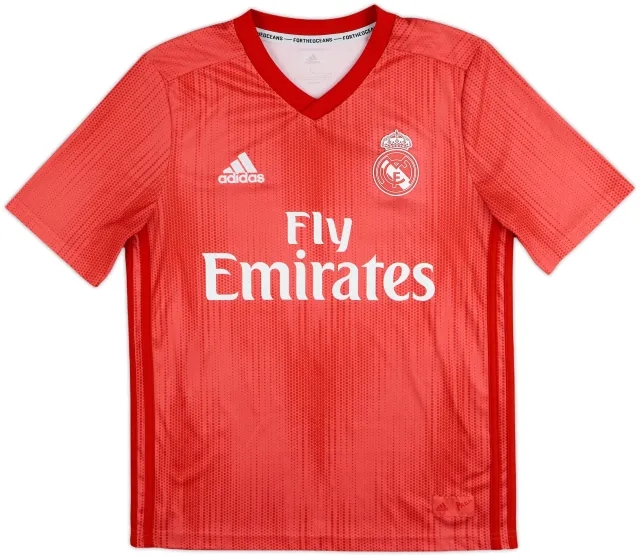 2018-19 Real Madrid Third Shirt - 9/10 - (L.Boys)
