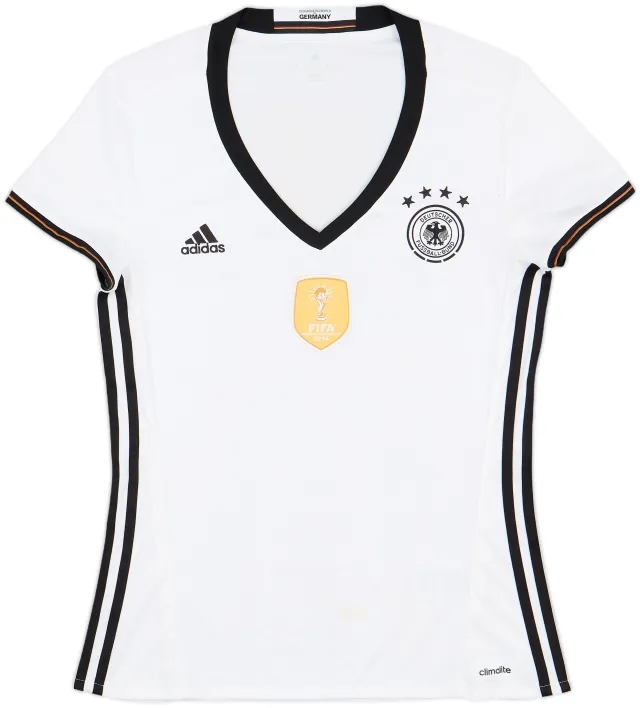 adidas Germany Womens SS Home Shirt 2015