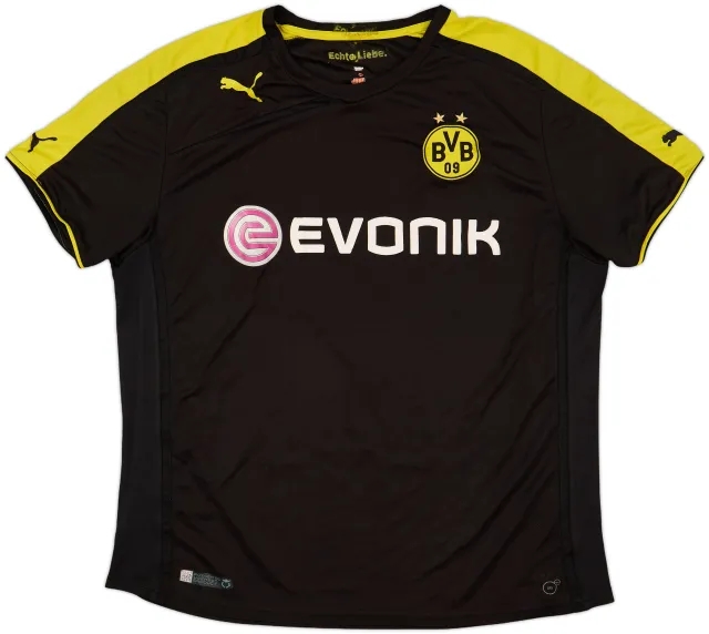 Puma Borussia Dortmund Mens SS Away Shirt 2013/14