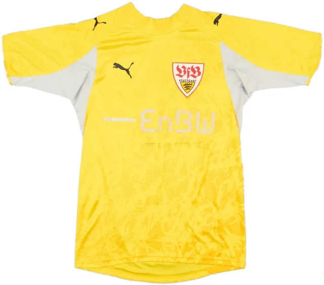 Puma Stuttgart Mens LS Goalkeeper Home Shirt 2006/07