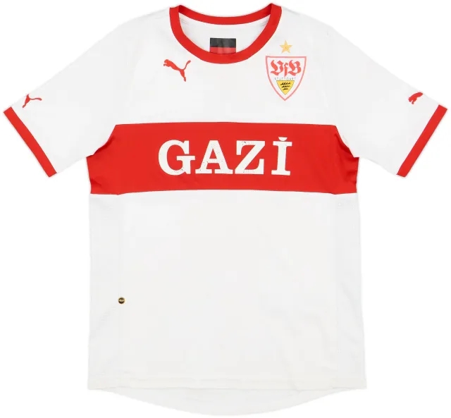 Puma Stuttgart Boys SS Home Shirt 2011/12