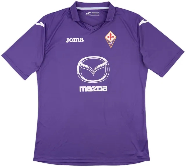 Joma Fiorentina Mens SS Home Shirt 2013/14