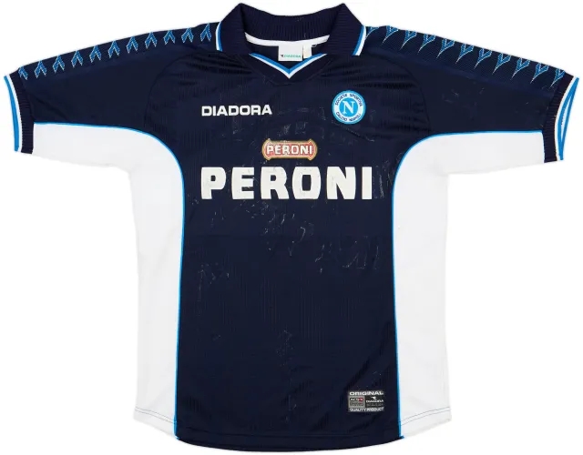 Diadora Napoli Mens SS Third Shirt 2000/01