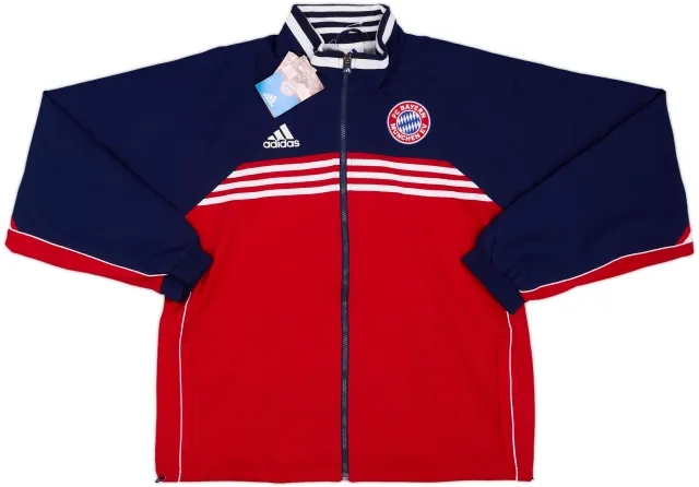 1998-00 Bayern Munich adidas Track Jacket (M)