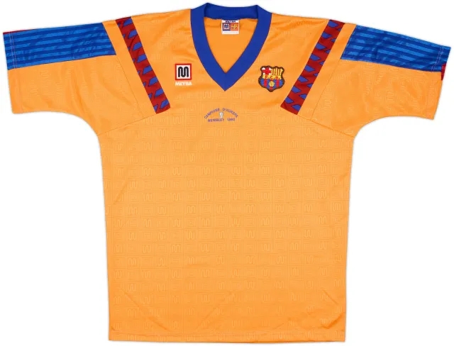 1991-92 Barcelona Campions d'Europa 1992 Away Shirt - 10/10 - (XL)