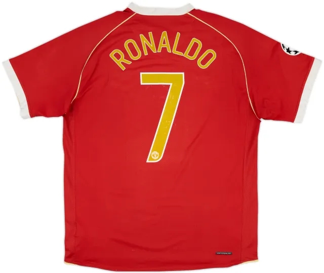 Nike Manchester United Mens SS Home Shirt 2006/07