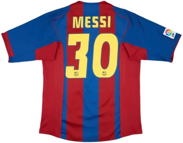 Nike Barcelona Mens SS Home Shirt 2004/05