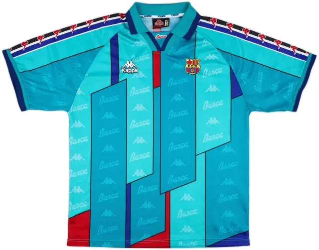 1995-97 Barcelona Away Shirt - 9/10 - (XL)