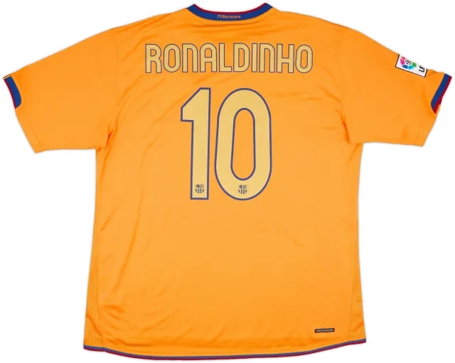 Nike Barcelona Mens SS Away Shirt 2006/08