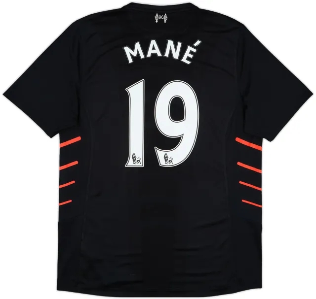 2016-17 Liverpool Away Shirt Mane #19 - 8/10 - (L)
