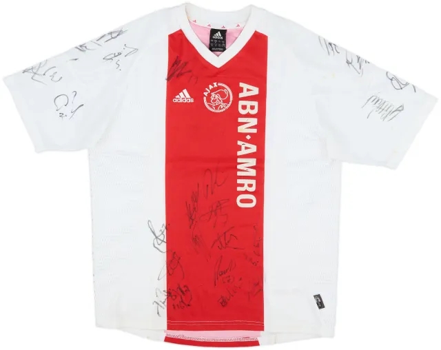adidas Ajax Boys SS Home Shirt 2002/04