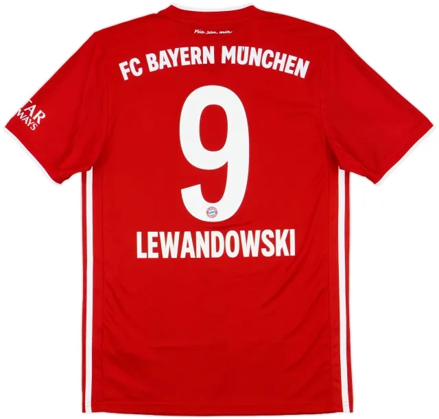 adidas Bayern Munich Mens SS Home Shirt 2020/21