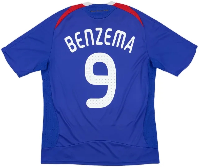 adidas France Mens SS Home Shirt 2008