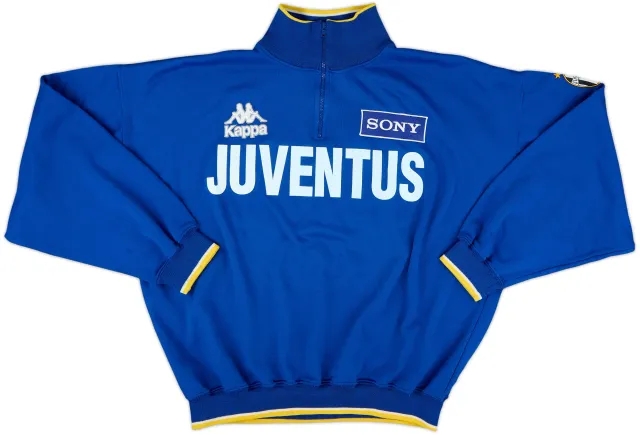 1997-98 Juventus Kappa 1/4 Zip Training Top - 6/10 - (XL)