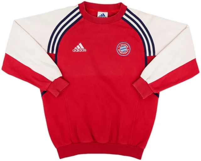 adidas Bayern Munich Boys SS Home Shirt 2000/01