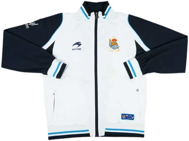 2006-07 Real Sociedad Astore Track Jacket - 8/10 - (L)