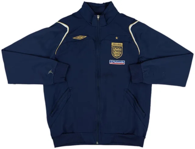 2006-07 England Umbro Track Jacket - 7/10 - (L)