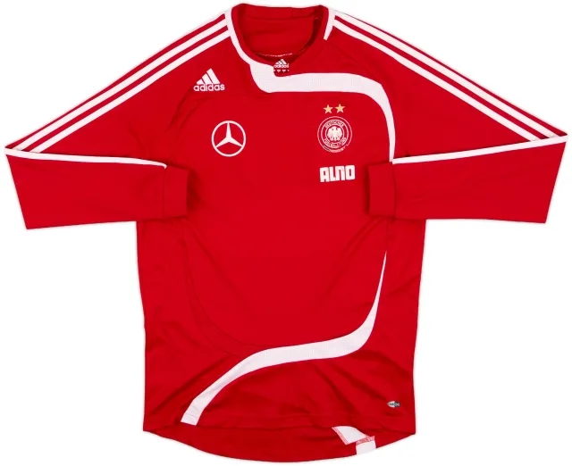 adidas Germany Mens LS Player Issue Home Shirt 2008