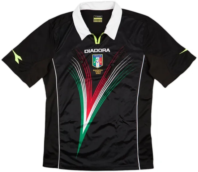 Diadora Italy Mens SS Home Shirt 2009