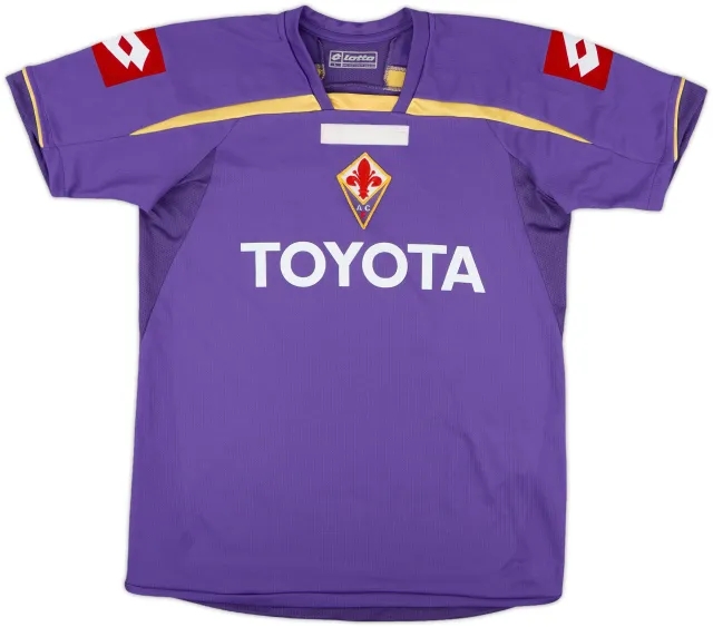 Lotto Fiorentina Boys SS Home Shirt 2009/10