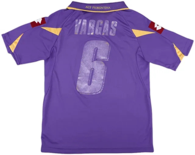 Lotto Fiorentina Mens SS Home Shirt 2010/11