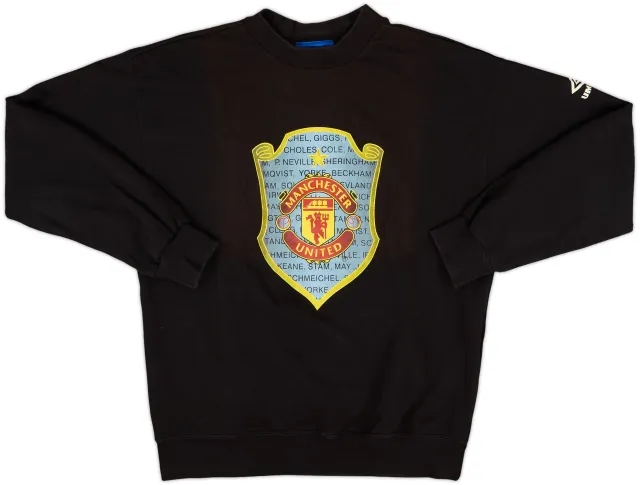 1999 Manchester United Umbro Champions League Final Sweat Top - 10/10 - (S)