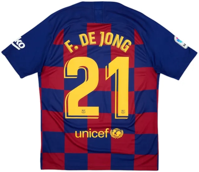 Nike Barcelona Mens SS Home Shirt 2019/20