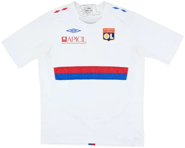 Umbro Lyon Mens SS Home Shirt 2009/10