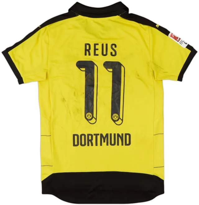 Puma Borussia Dortmund Mens SS Home Shirt 2015/16